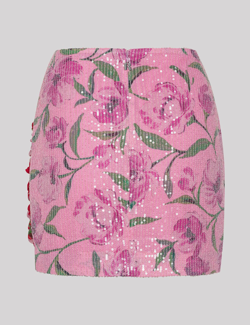 ROTATE PRINTED MINI SKIRT