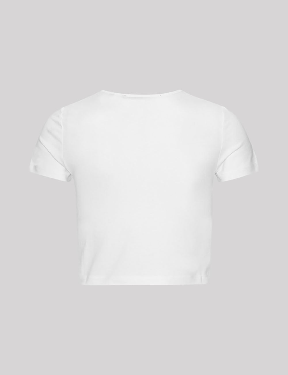 ROTATE LOGO CROPPED T-SHIRT