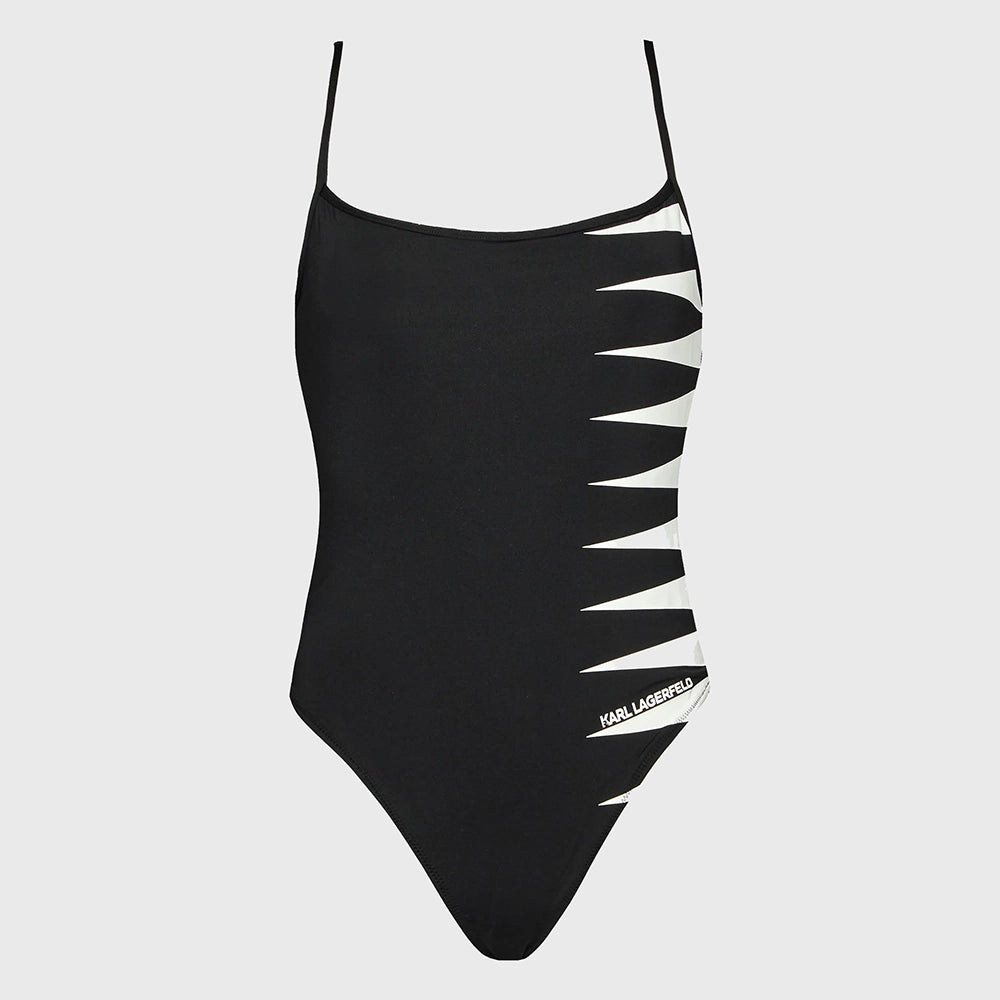 KARL LAGERFELD TRIBAL ONE PIECE