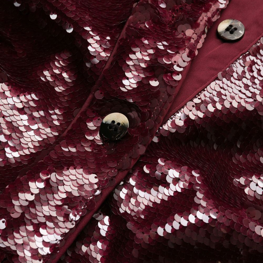 GANNI SEQUINS SHIRT DRESS