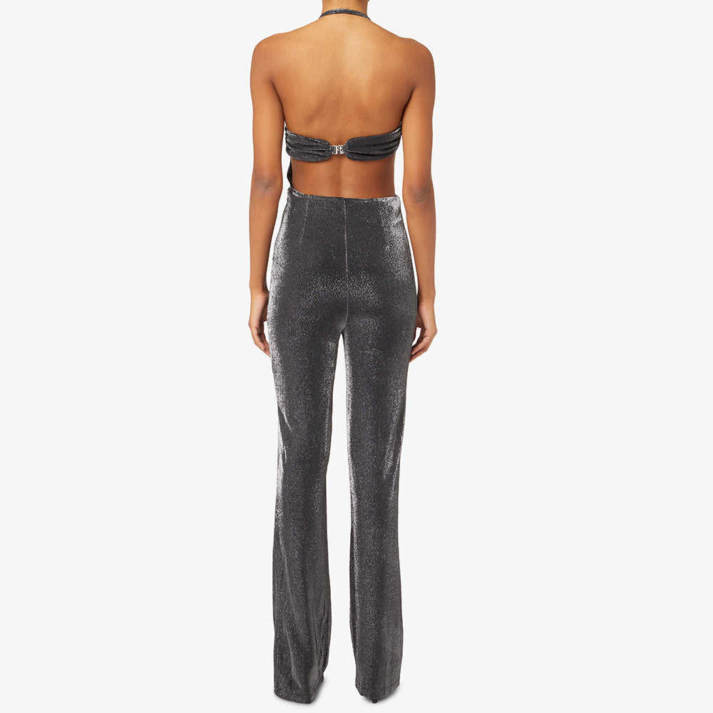 ROTATE Jumpsuit Metallic Jersey