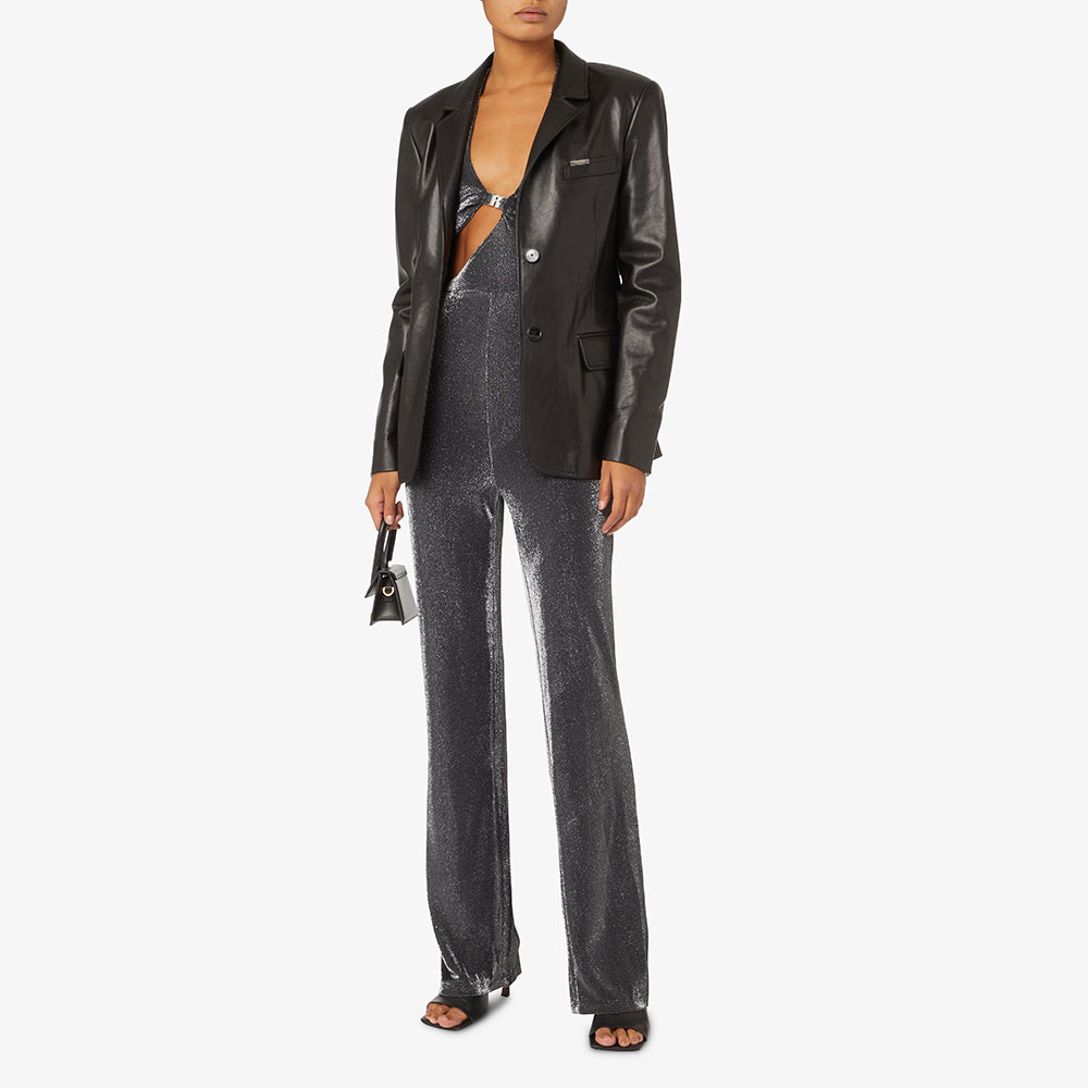 ROTATE Jumpsuit Metallic Jersey