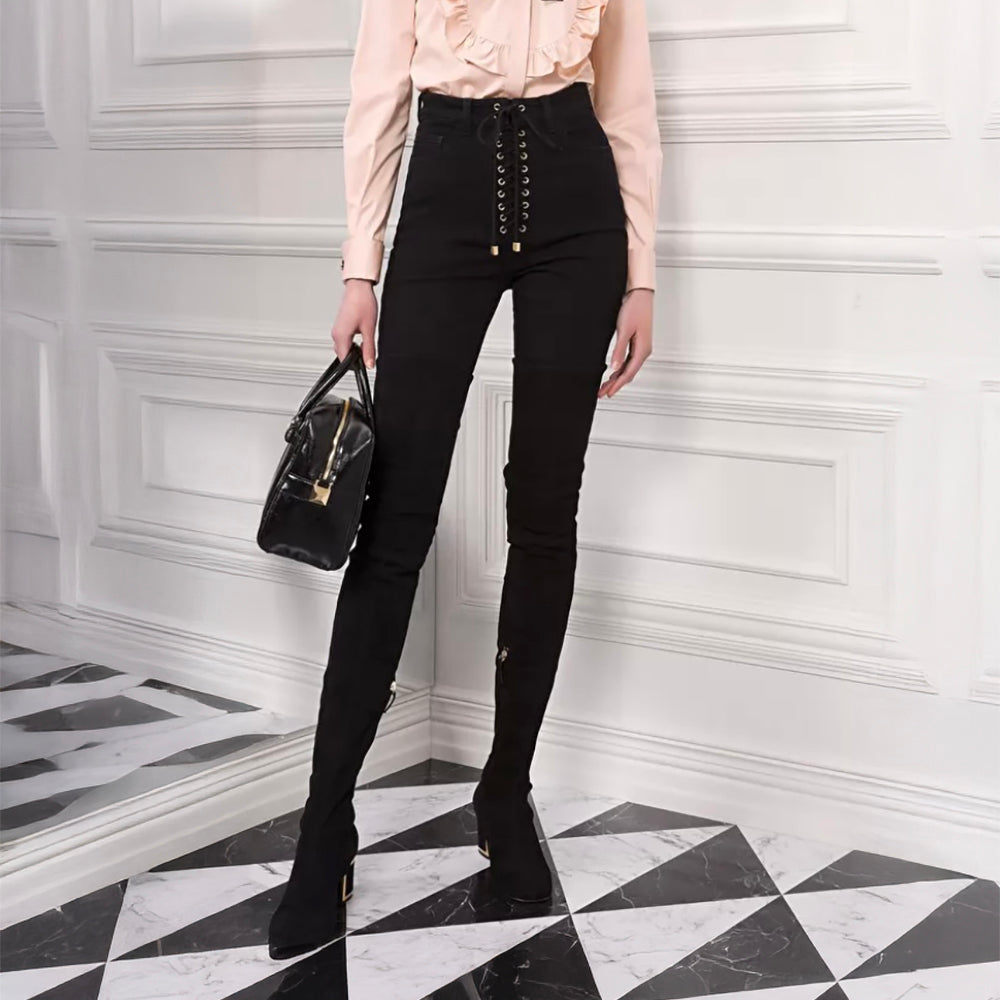 ELISABETTA FRANCHI ΠΑΝΤΑΛΟΝΙ ΤΖΗΝ