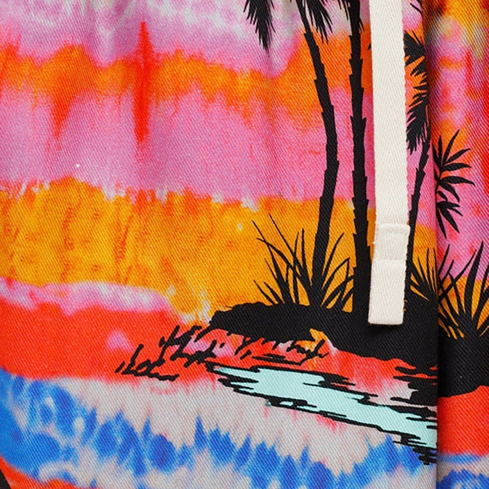 PSYCHEDELIC PALMS LOOSE PANTS