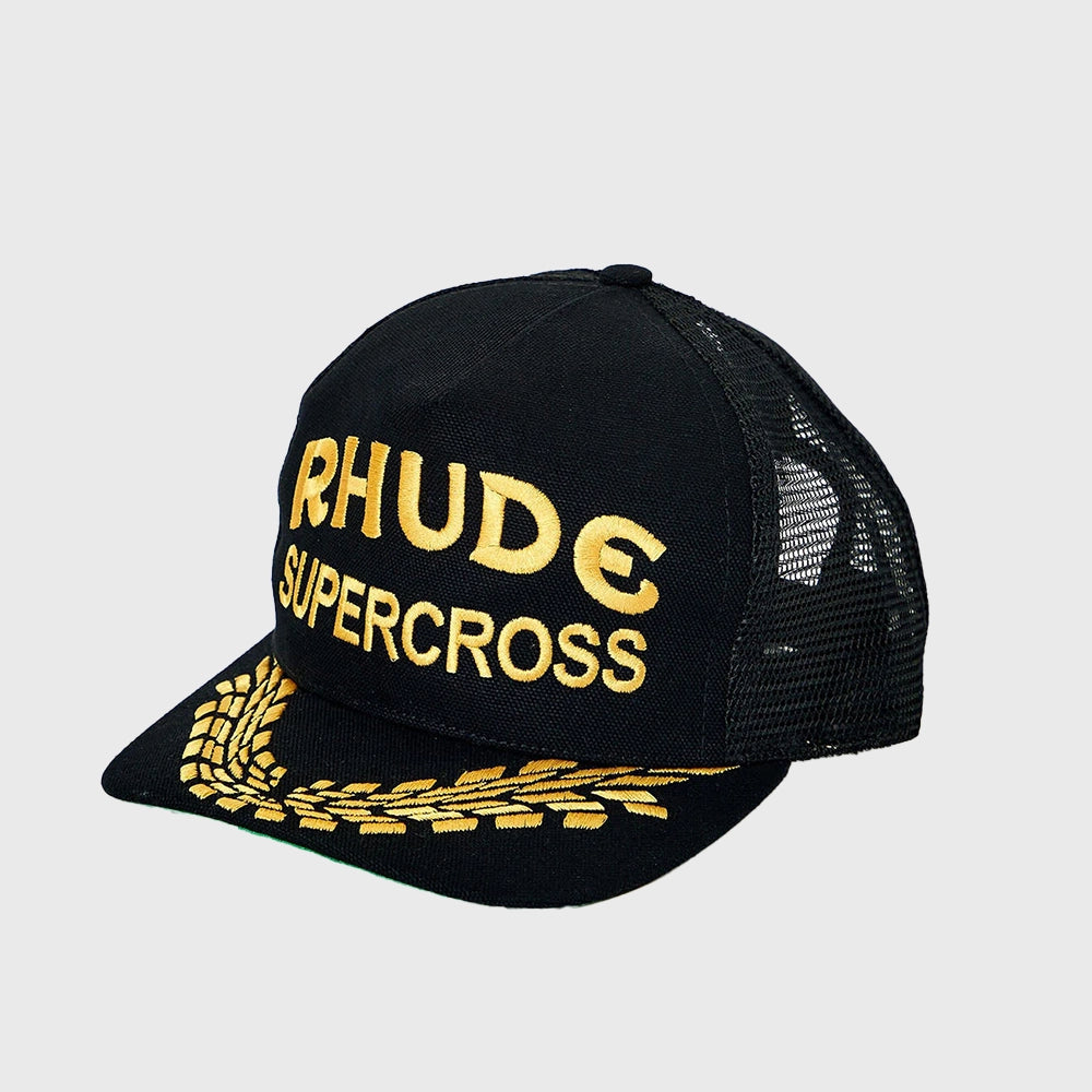 RHUDE CANVAS SUPERCR TRUCK HAT