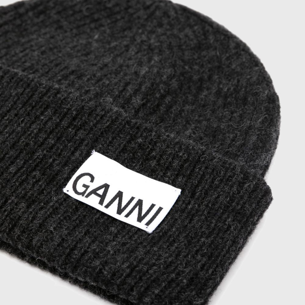 LIGHT STRUCT RIB KNIT BEANIE