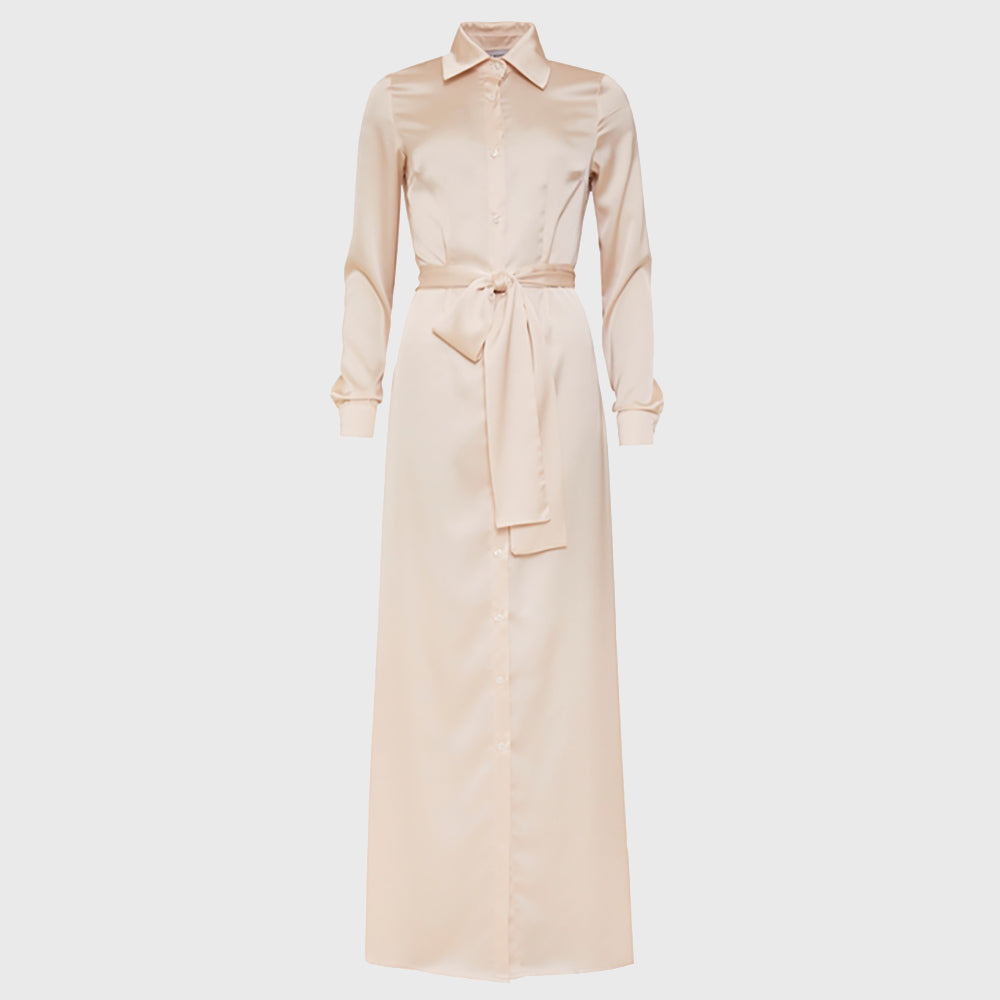 PORCELAIN WHITE SEMIZIE DRESS