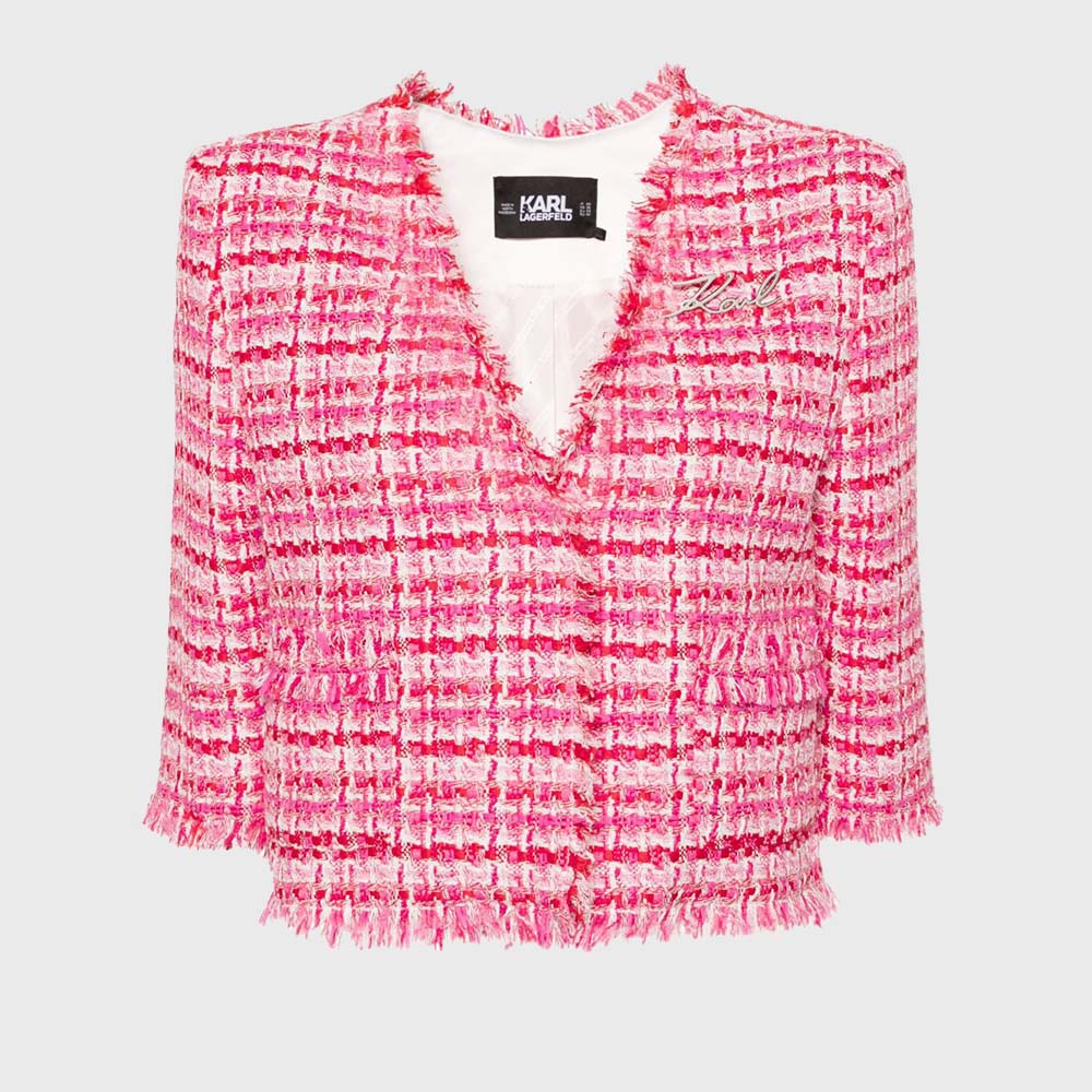 KARL LAGERFELD BOUCLE JACKET