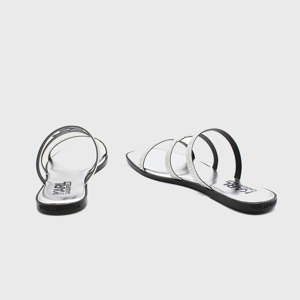 KARL LAGERFELD KL RHINESTONE SLIDE