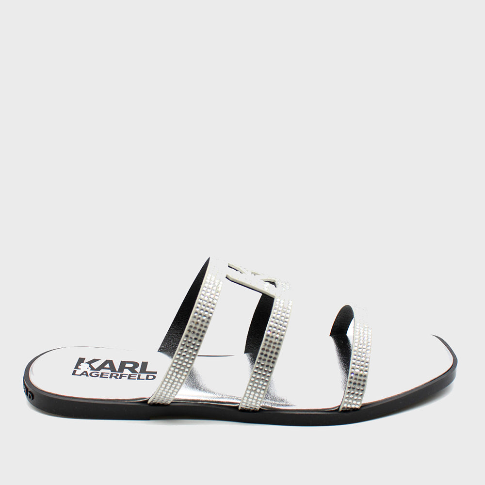 KARL LAGERFELD KL RHINESTONE SLIDE