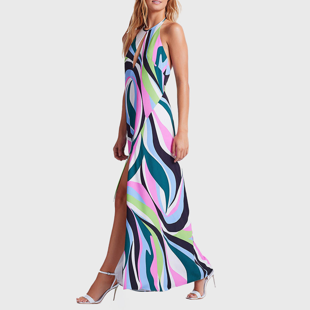 DELOS KEYHOLE MAXI DRESS