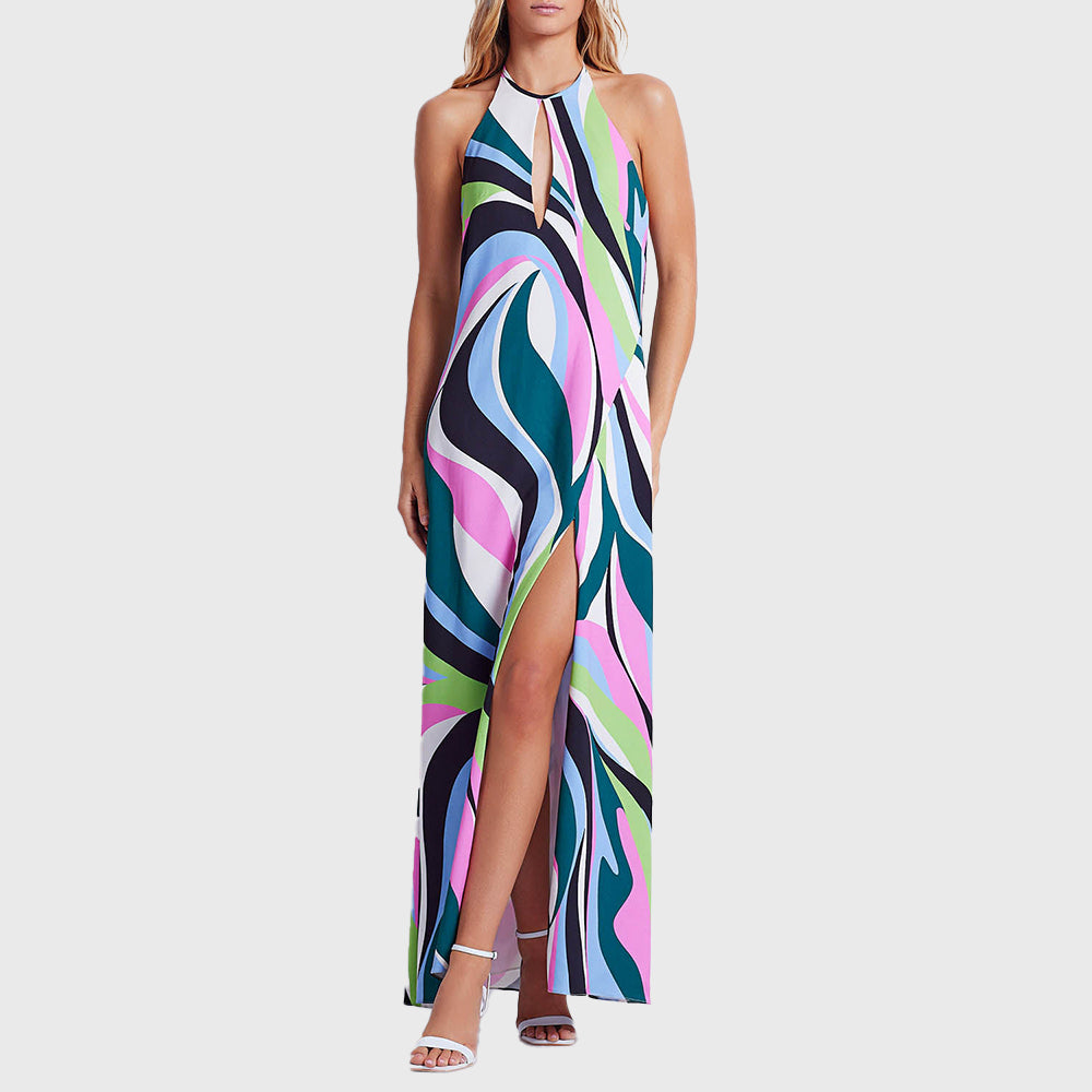 DELOS KEYHOLE MAXI DRESS