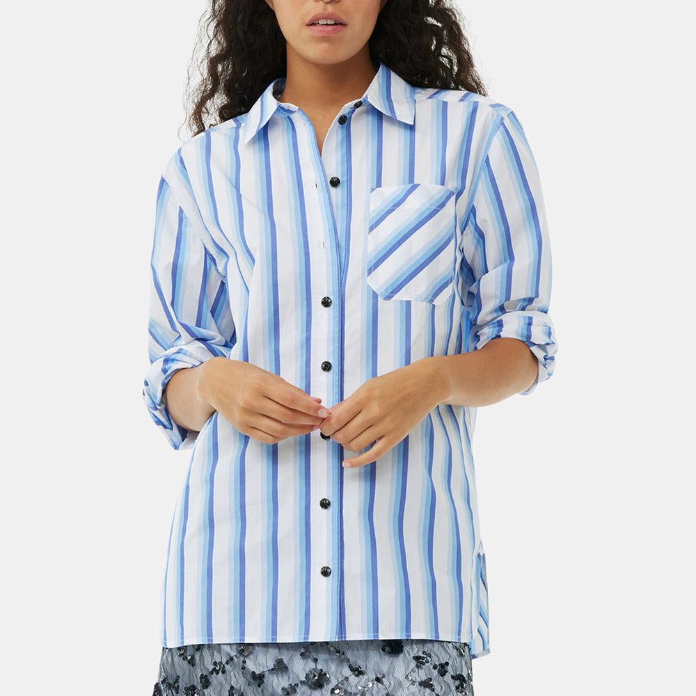 STRIPE COTTON SHIRT