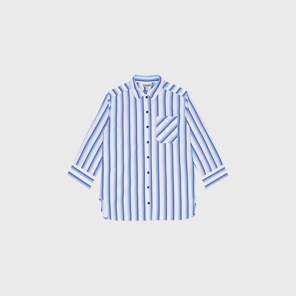 STRIPE COTTON SHIRT
