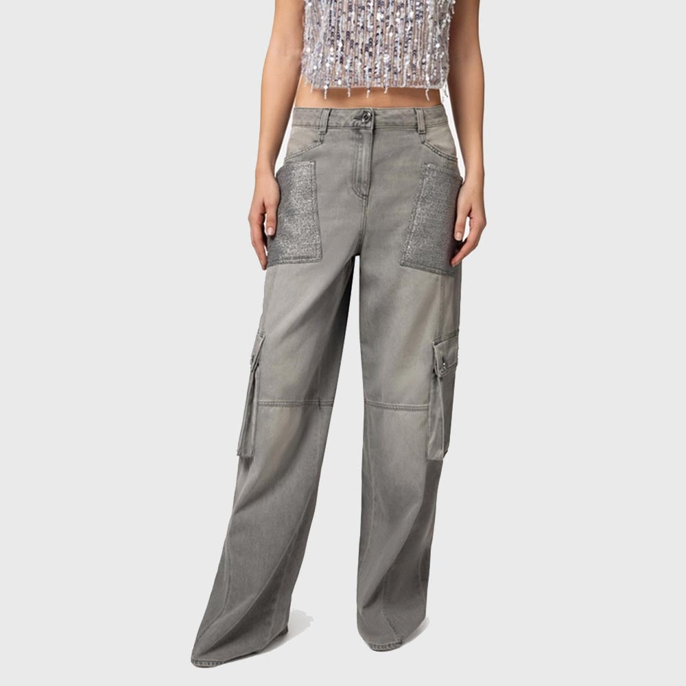 ELISABETTA FRANCHI ΠΑΝΤΑΛΟΝΙ ΤΖΗΝ