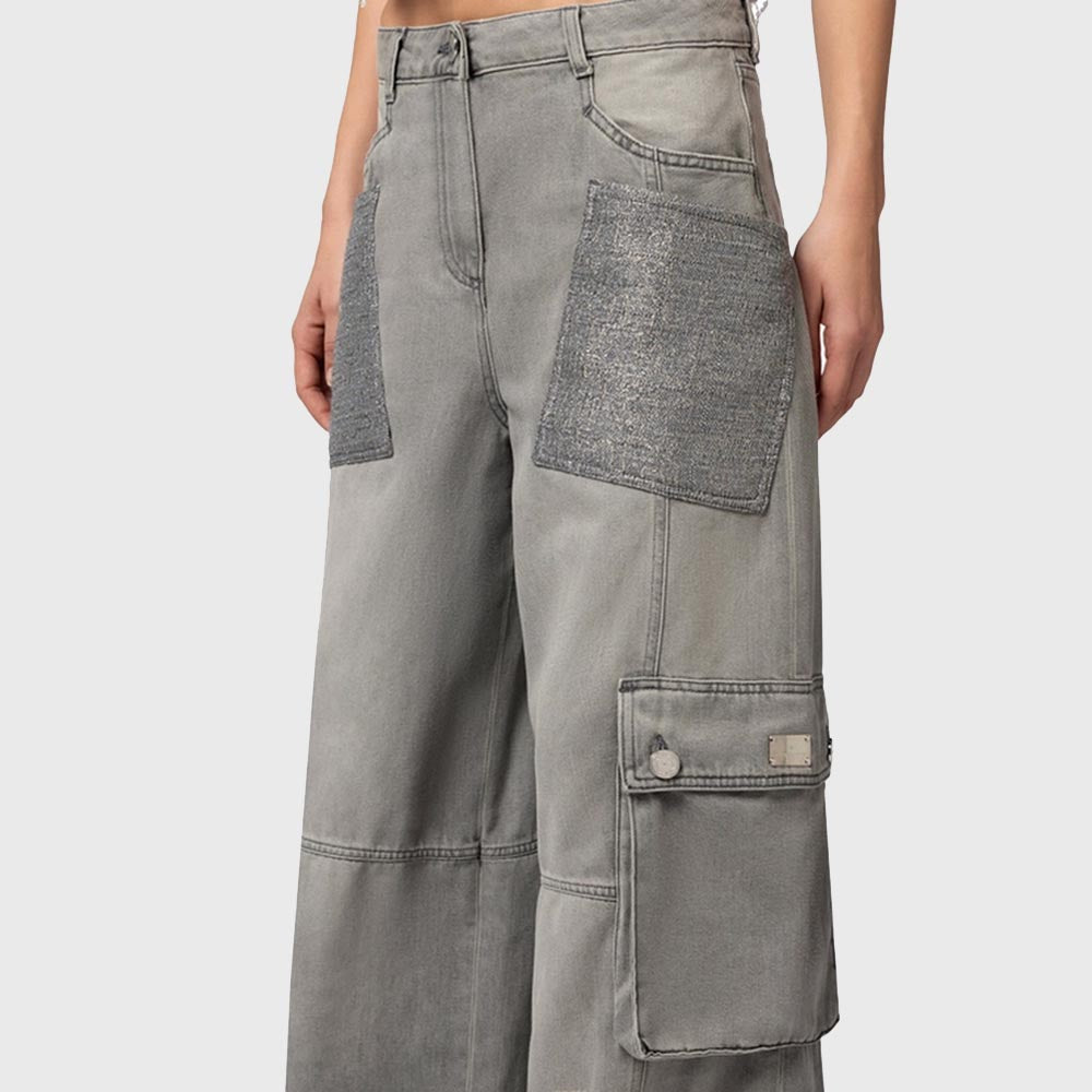 ELISABETTA FRANCHI ΠΑΝΤΑΛΟΝΙ ΤΖΗΝ