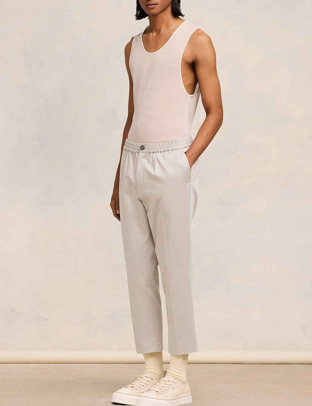 AMI PARIS ELASTICATED WAIST PANT