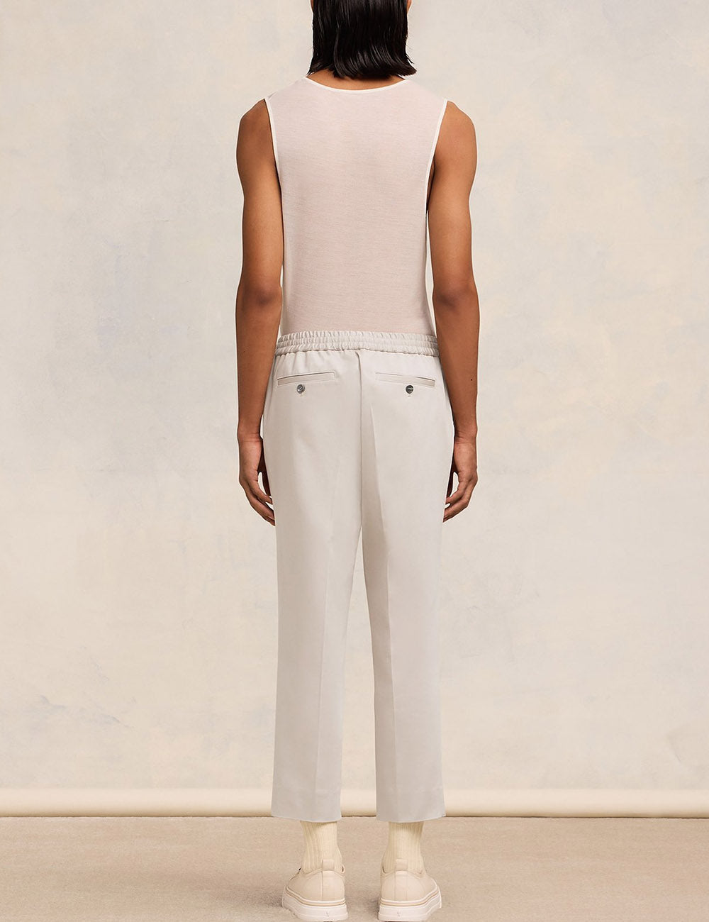 AMI PARIS ELASTICATED WAIST PANT