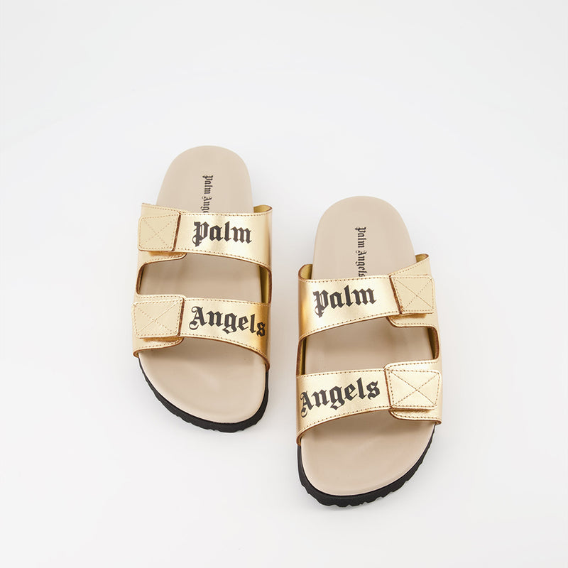 PALM ANGELS LOGO SANDAL