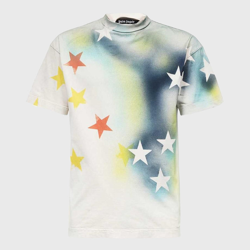 SPRAYED STARS VINT TEE