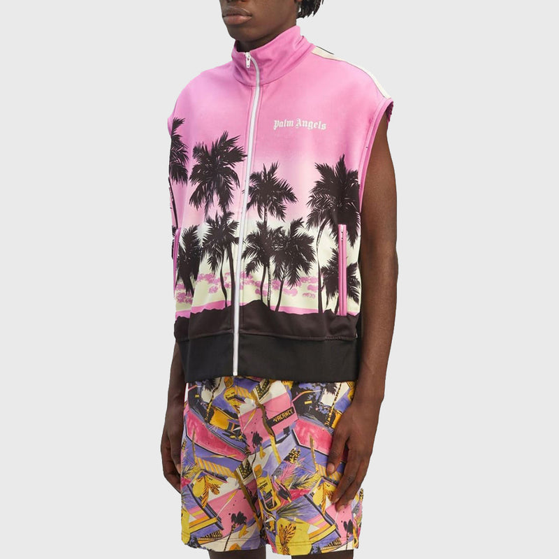 PINK SUNSET TRACK VEST