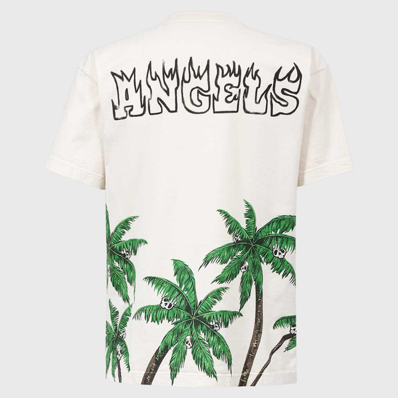 PALMS&SKULL VINT TEE