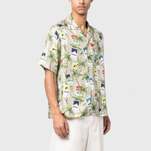 RHUDE CIGARETTE PRINT BUTTON UP