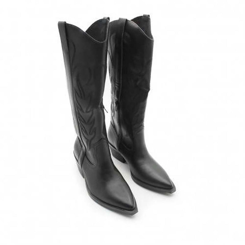 CORINA COWBOY BOOTS BLACK