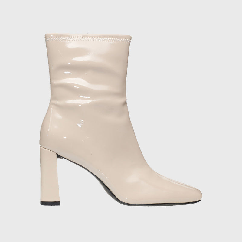 CORINA SHINY BOOTIES BEIGE