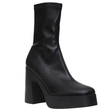 CORINA BLOCK HEEL BOOTIES BLACK