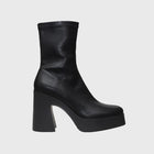 CORINA BLOCK HEEL BOOTIES BLACK