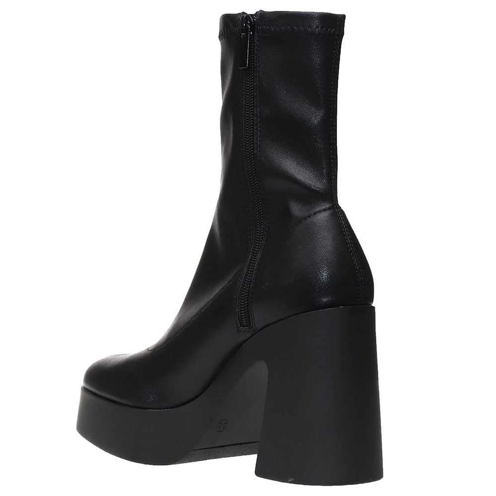 CORINA BLOCK HEEL BOOTIES BLACK