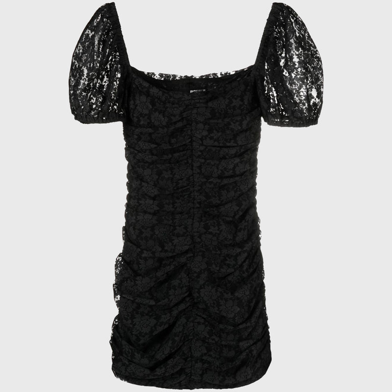 ROTATE LACE PUFF SLEEVE DRESS