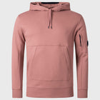 BRUSH & EMER DIAG FLEECE LENS HOODIE