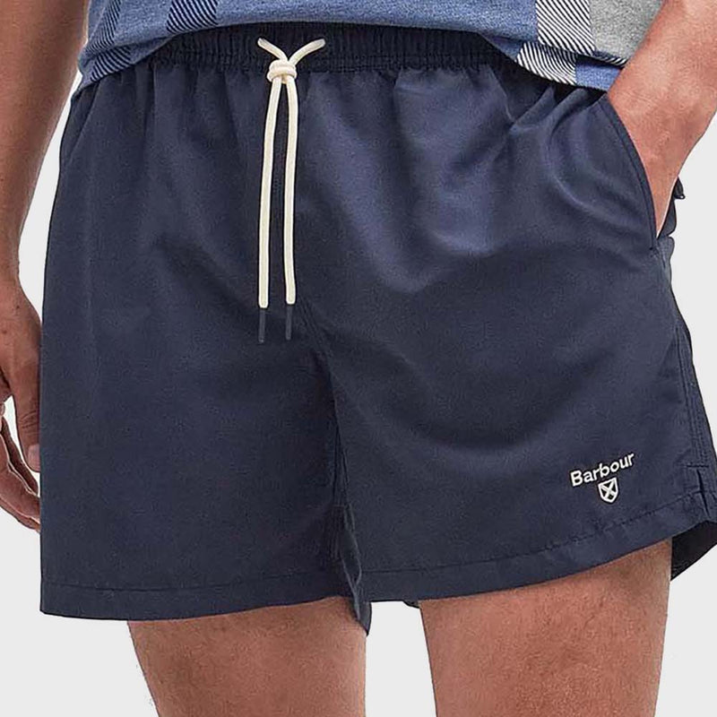 BARBOUR STAPLE LOGO 5" SWIM SHORT