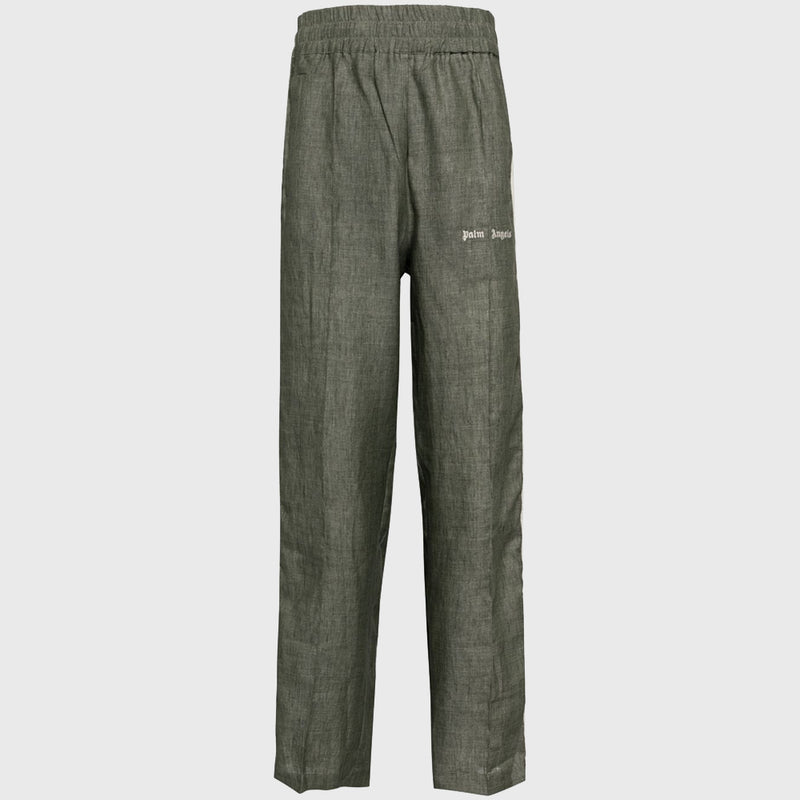 CLASSIC LOGO LINEN TRACK PANT