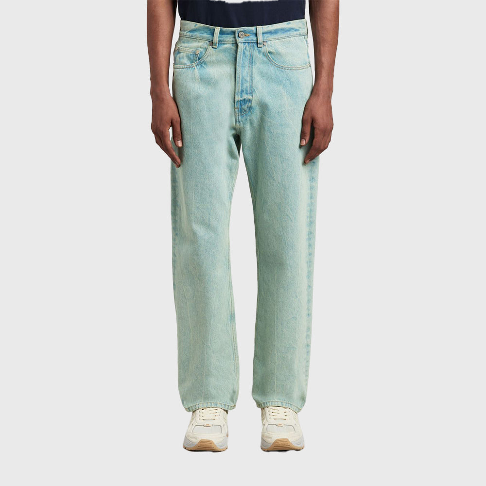 OVERDYE LOGO DENIM PANTS